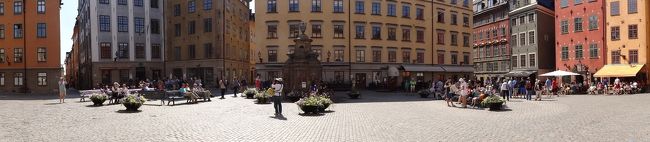 博物館側から広場を見た感じ。