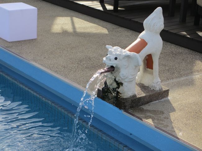 ちなみに水が出ているのはシーサーから(ﾟДﾟ)