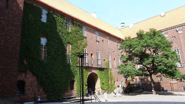 市庁舎のこちらの建物はノーベル賞の晩さん会と舞踏会が行われます。