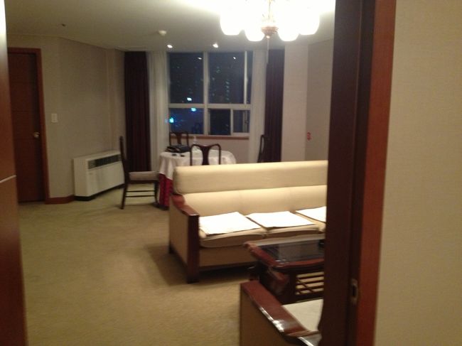 <br />　　ホテルのグレードアップはラッキーでした。