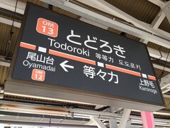 という事で、やって来ました東急大井町線等々力駅。

全く関係ありませんが、『々』←この文字って日本オリジナルなんでしょうか？
