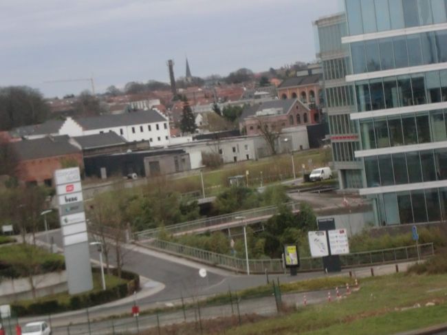 ブリュッセルの町に別れを告げる。