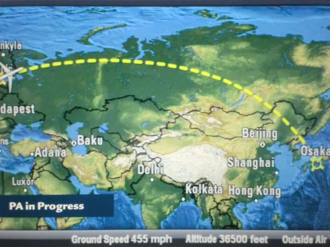 １７：２０発　ＡＹＯ７７便は一路関西空港へ。<br />