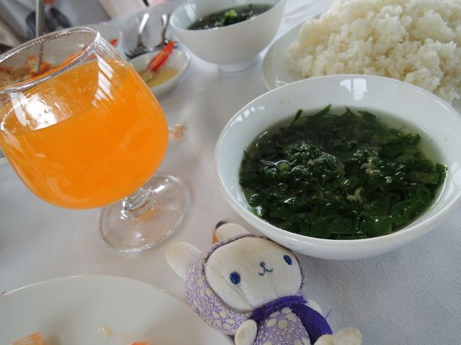 オレンジジュースが薬っぽくて…(´-ω-`)