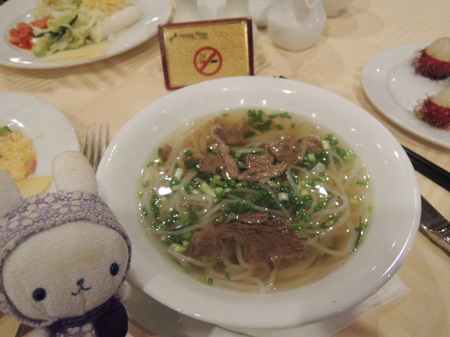 =3日目=<br />あさごは〜ん!<br />ここのふぉーは…微妙ﾃﾞｼﾀ(^^;<br />アジアンテイストの糸こんにゃく麺食べてる感じ(笑)