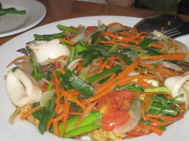 五目やきそば<br /><br />麺が即席麺だったのが残念。