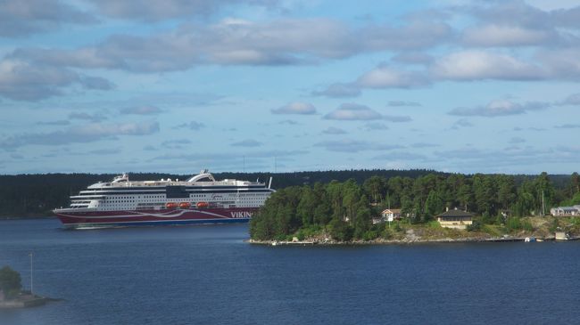 そろそろ入港が近づいてきた！夜は寝ていたし、あっという間のクルーズでした。