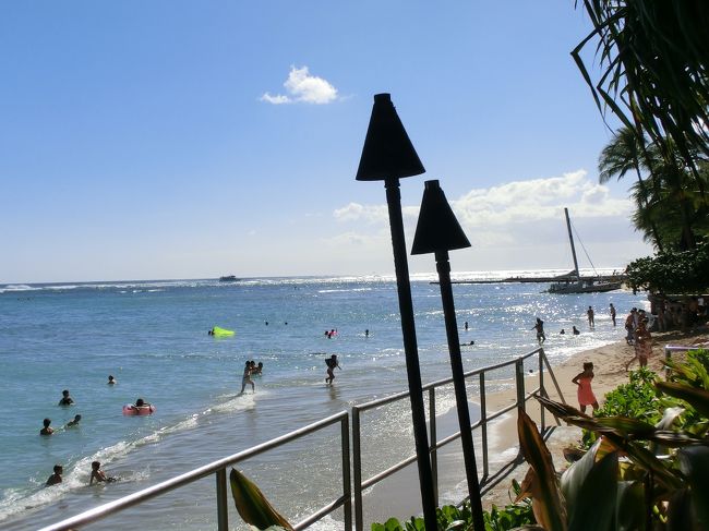 　日差しは強いですが、風が心地よいです。