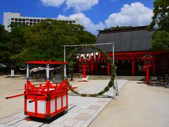 途中にあった住吉神社に寄り道。