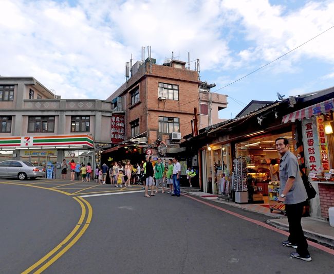 駐車場から歩く