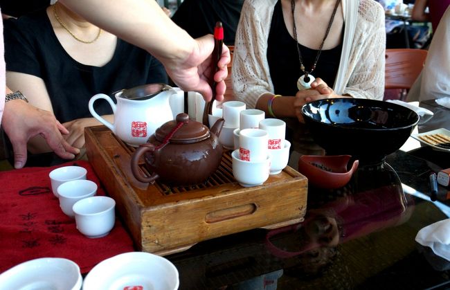 暑い時こそ熱いお茶がおいしい