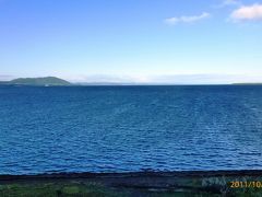 朝のサロマ湖です。

サロン湖は日本で3番目に大きな湖です。
北海道は湖が多いですが、サロマ湖は格別です。
