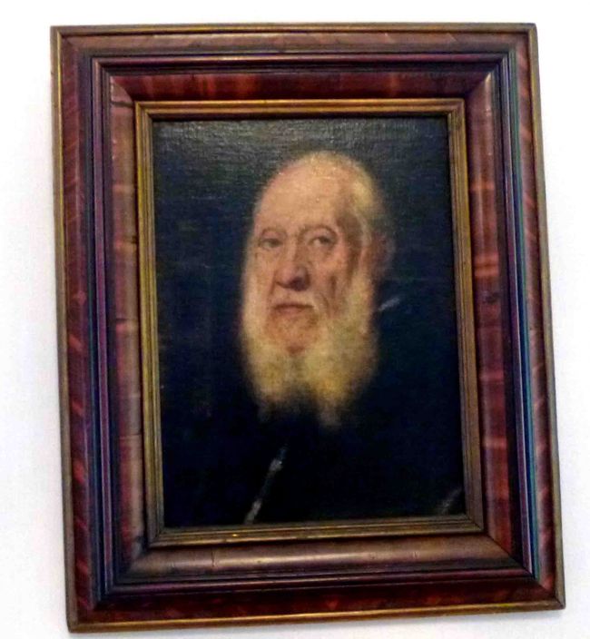 ティントレット（1518-1590）の作も<br />「ヤコーボ・サンソヴィーノの肖像」<br />イタリアルネッサンス期の偉大な建築家。<br />