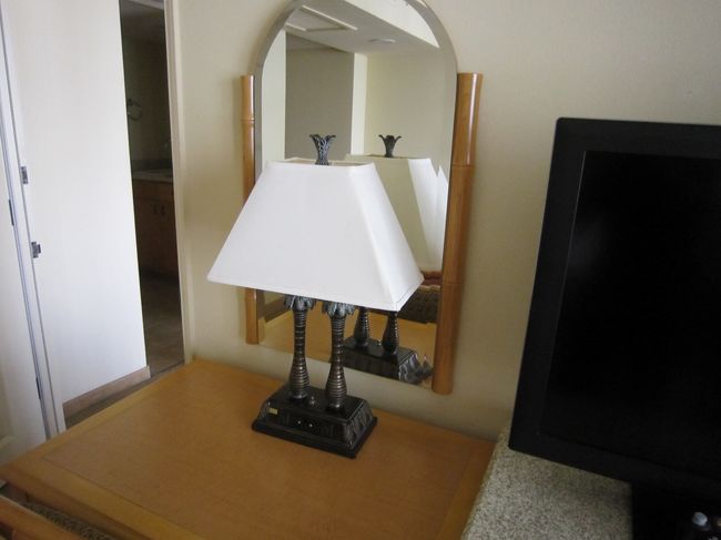 ハワイらしいデザインのスタンド。