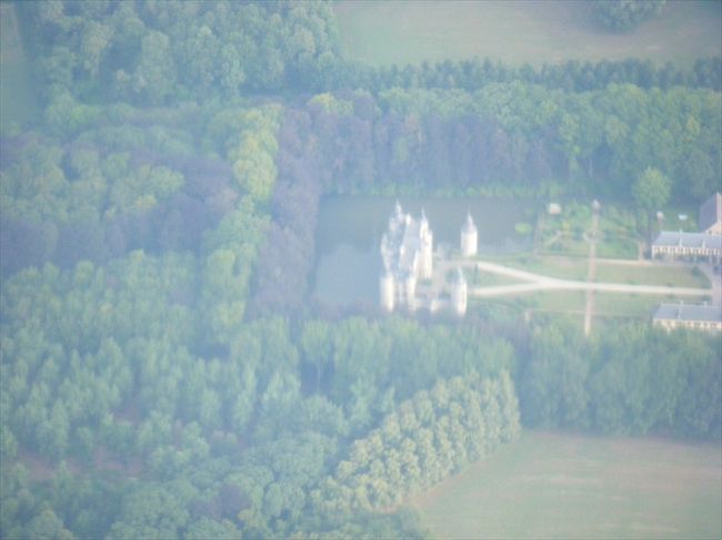 お城が見えた、