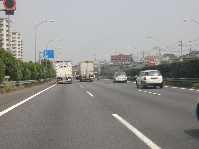 道路の状況です。普通に流れています。