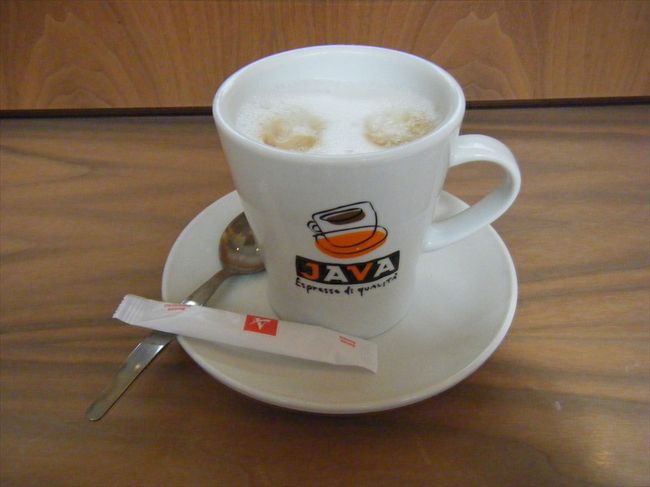 カプチーノもいただいた、