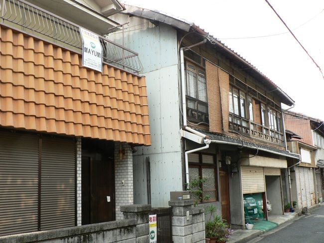 日本の旅 関西を歩く 京都府八幡市、橋本遊郭跡(はしもとゆうかくあと)周辺