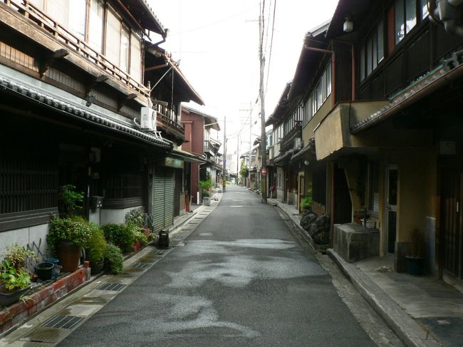 日本の旅 関西を歩く 京都府八幡市、橋本遊郭跡(はしもとゆうかくあと)周辺
