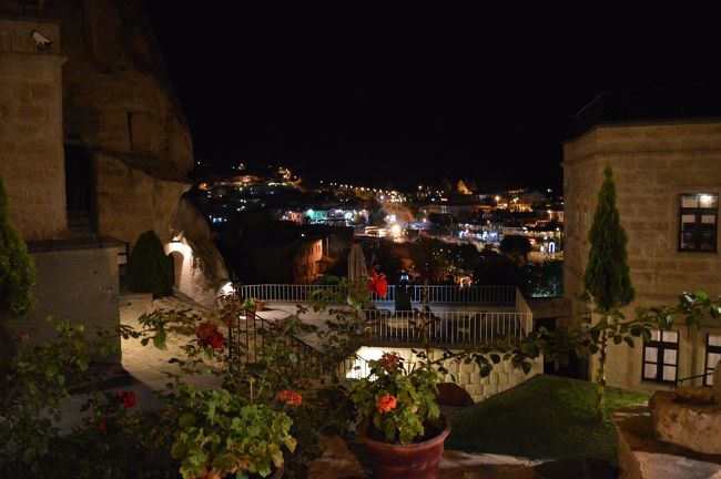 夜はとってもきれい。本当にいいホテルだった。