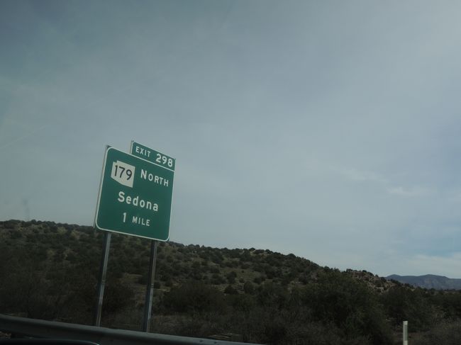 we almost got to Sedona!