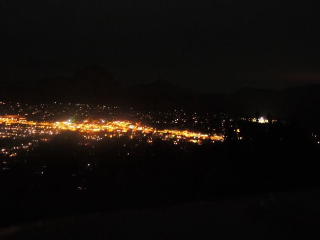night view from Airport messa