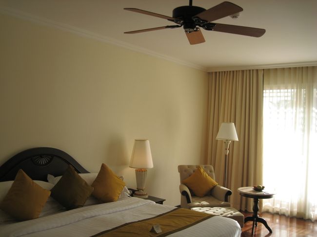 部屋、Garden Viewなので見えるのはヤシの木。