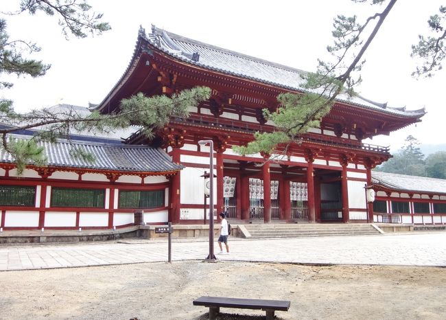 「中門」<br />ここはお釈迦様が通られる門ということで、<br />