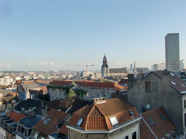 2013/8/13 Tue.<br /><br />最高裁判所横の展望台から、ブリュッセル市内を一望。<br /><br />素敵な眺めです。