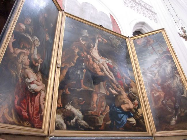 ネロが見たいと熱望していたルーベンスの絵。<br /><br />「キリストの昇架」