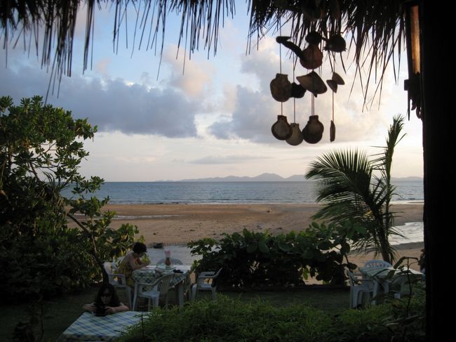 レストランからの眺め。<br /><br />ボーっとビールを飲みながらゆっくり食事したいが<br />乳幼児連れだとそうもいかない…。<br />