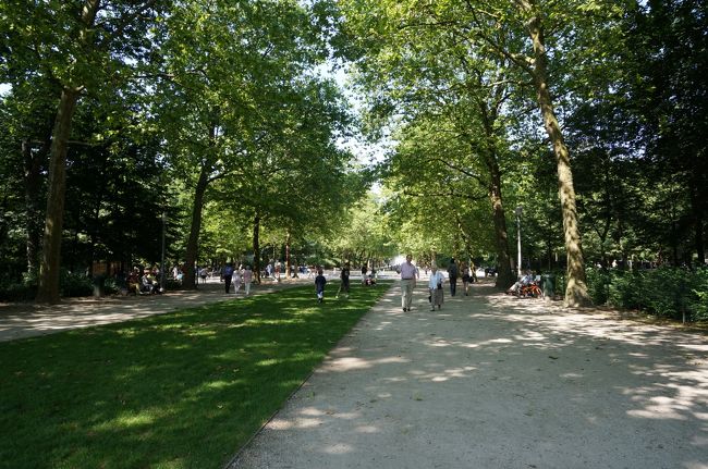 ブリュッセル公園。<br />