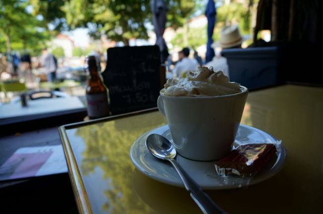 朝ごはん。<br />オムレツ食べました。