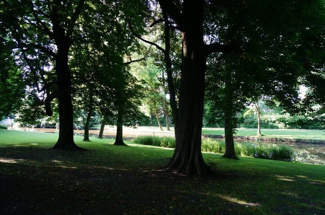 ゆっくりお散歩、空気も澄んでてホントいい雰囲気。