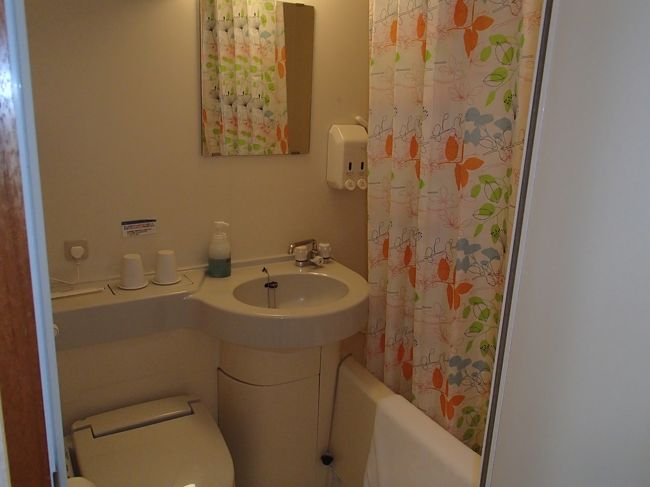 水回りは狭いけど、十分。<br /><br />日中はダイビングでいないので。<br /><br />ユーグレナモールもすぐそば、離島ターミナルも徒歩楽勝圏内。<br />立地は抜群です。