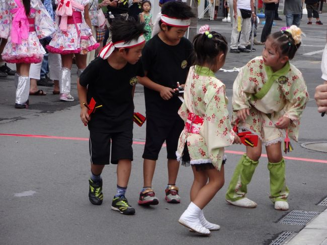 踊り終わった子どもたち♪