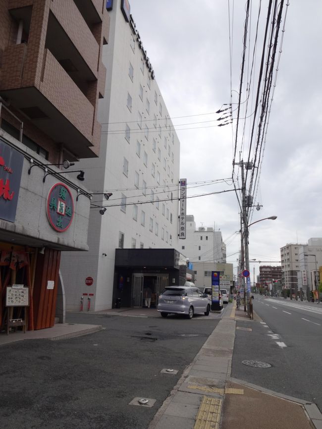 ロビーに到着しました。<br /><br />れいろんさんは、午前の大雨の影響で、奈良駅の寸前で電車が止まってるので、ちょっと遅れるとのこと\(◎o◎)／！<br />私が、バサラを楽しんでる時に、ご苦労されてたようです。<br />お気楽な私で、ごめんなさい(^_^;)
