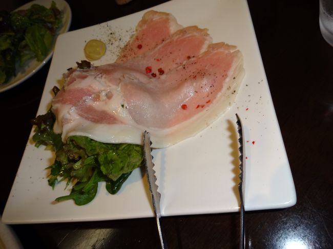 これは、前菜もう一品の「大和ポークとなんたら・・・」