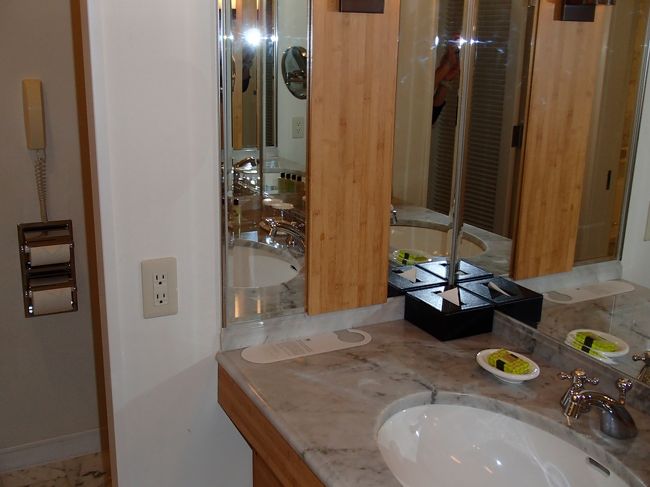 洗面も大きくて使いやすい。