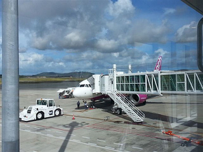 定刻よりも早く石垣空港着。