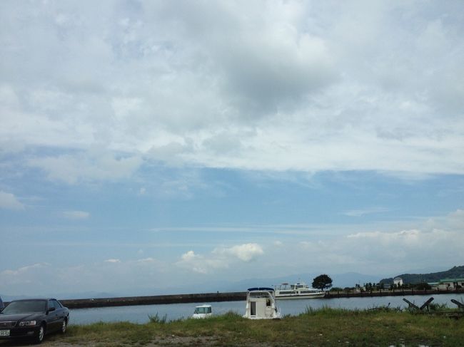 その後、しばらく琵琶湖畔をドライブし・・・