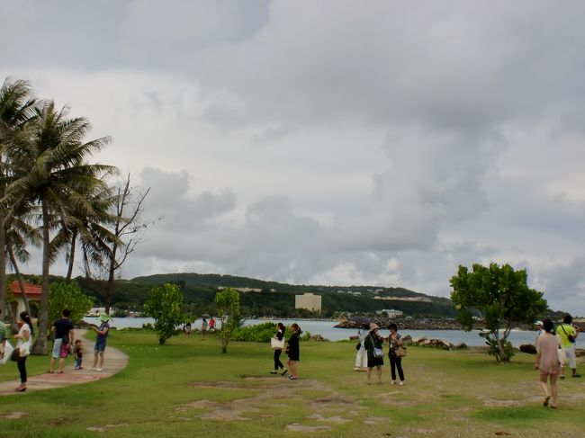 パセオ公園<br /><br />お天気が残念でしたが、ハガニャ湾の景色