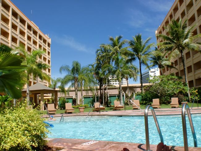 ビーチのあとは、プール