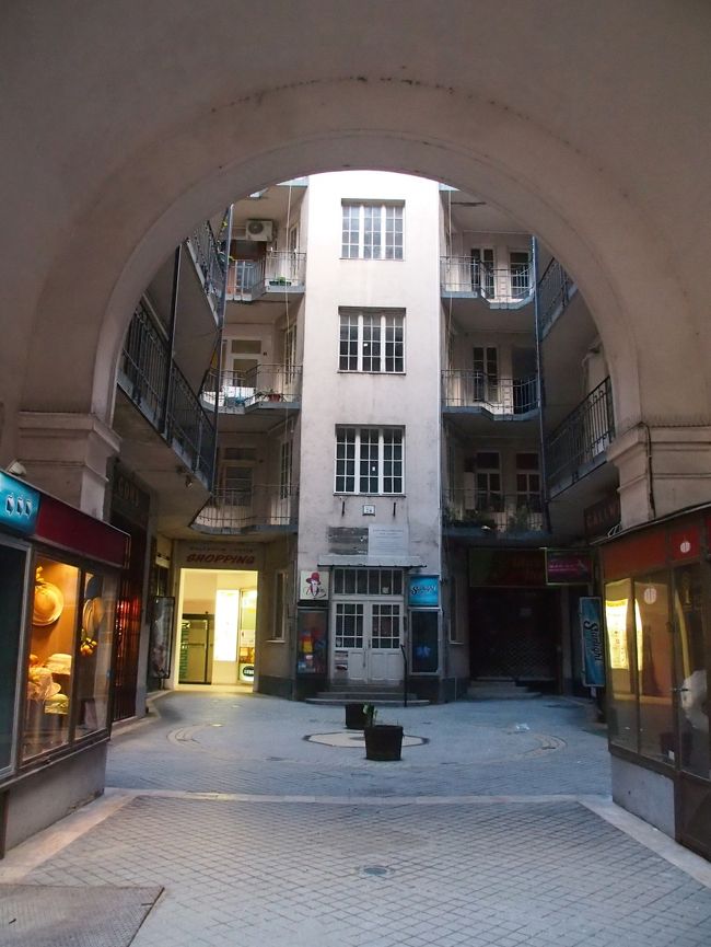 １９時過ぎました。<br /><br />お腹もあまりすかないし、このまま船の発着場所へ向かおうと思います。<br /><br />船にはトイレもあるということでしたが、ドナウ川沿いのマリオットホテルでトイレを借りちゃいました。