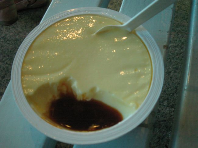 カラメルもちょっと甘め。