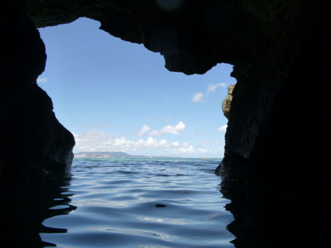 万座近くの洞窟に到着。