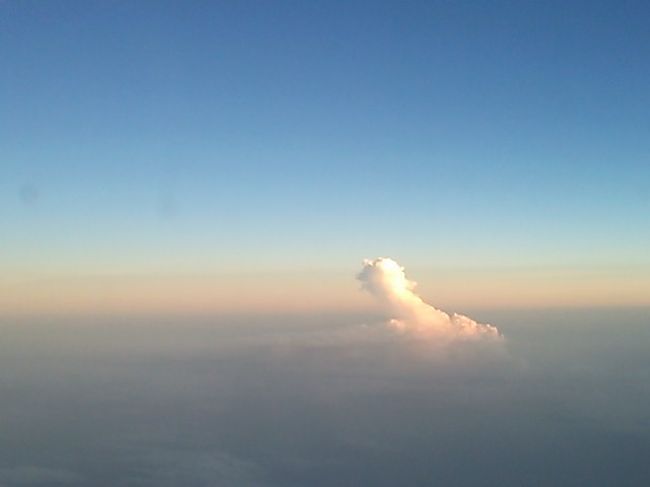 おもしろい雲の形