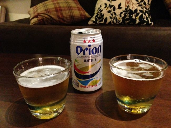 運転があるので、毎晩ホテルに戻って１杯。<br /><br />「やっと飲めるぅー！待ちに待ったビール、美味し！」