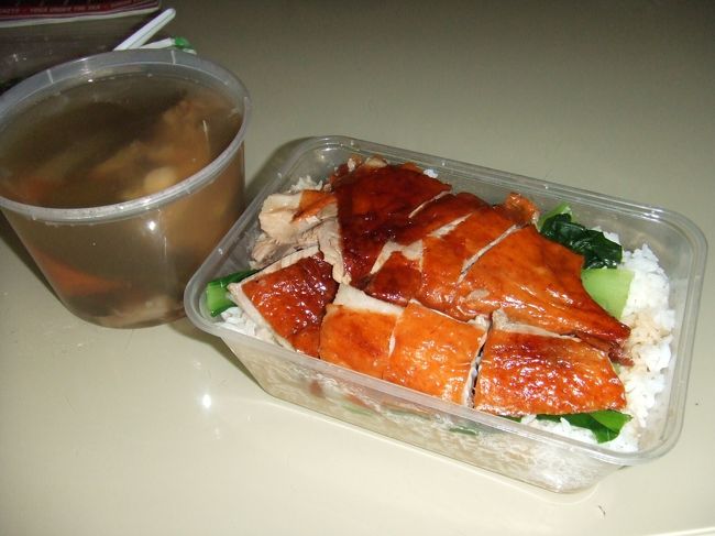 香港で大好きになったローストダック＆ライス<br /><br />@BBQ KING