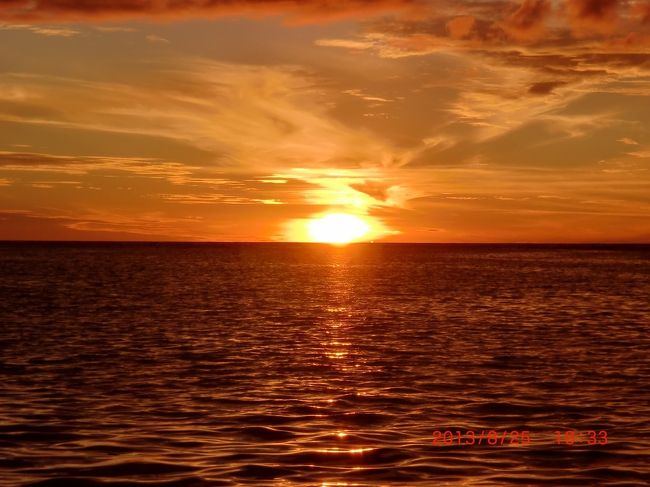 素敵なサンセット観れました。